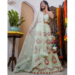 Sequin Lehenga With Canvas Set!